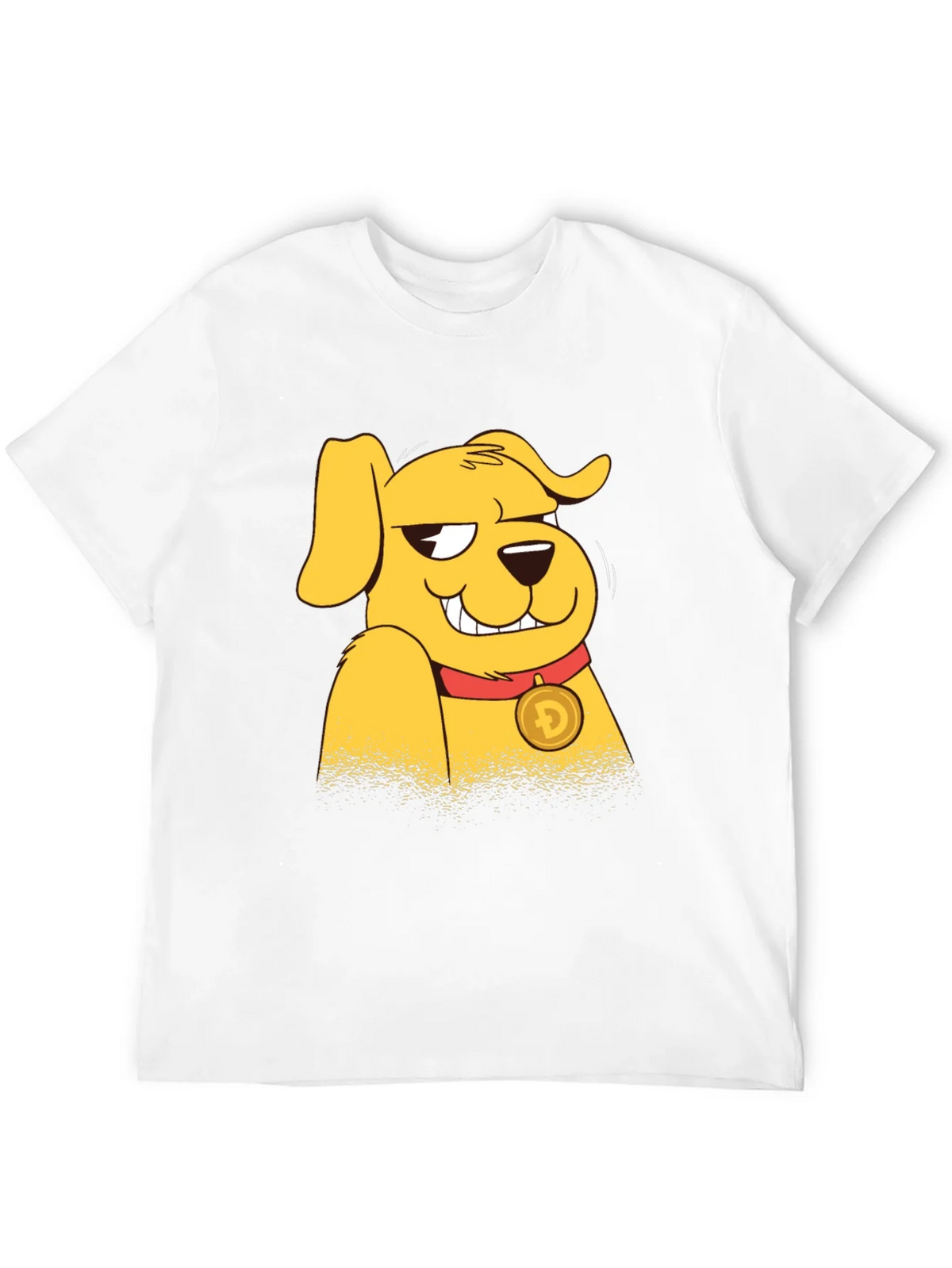 Doge Cartoon Graphic Black T-Shirt product image 11