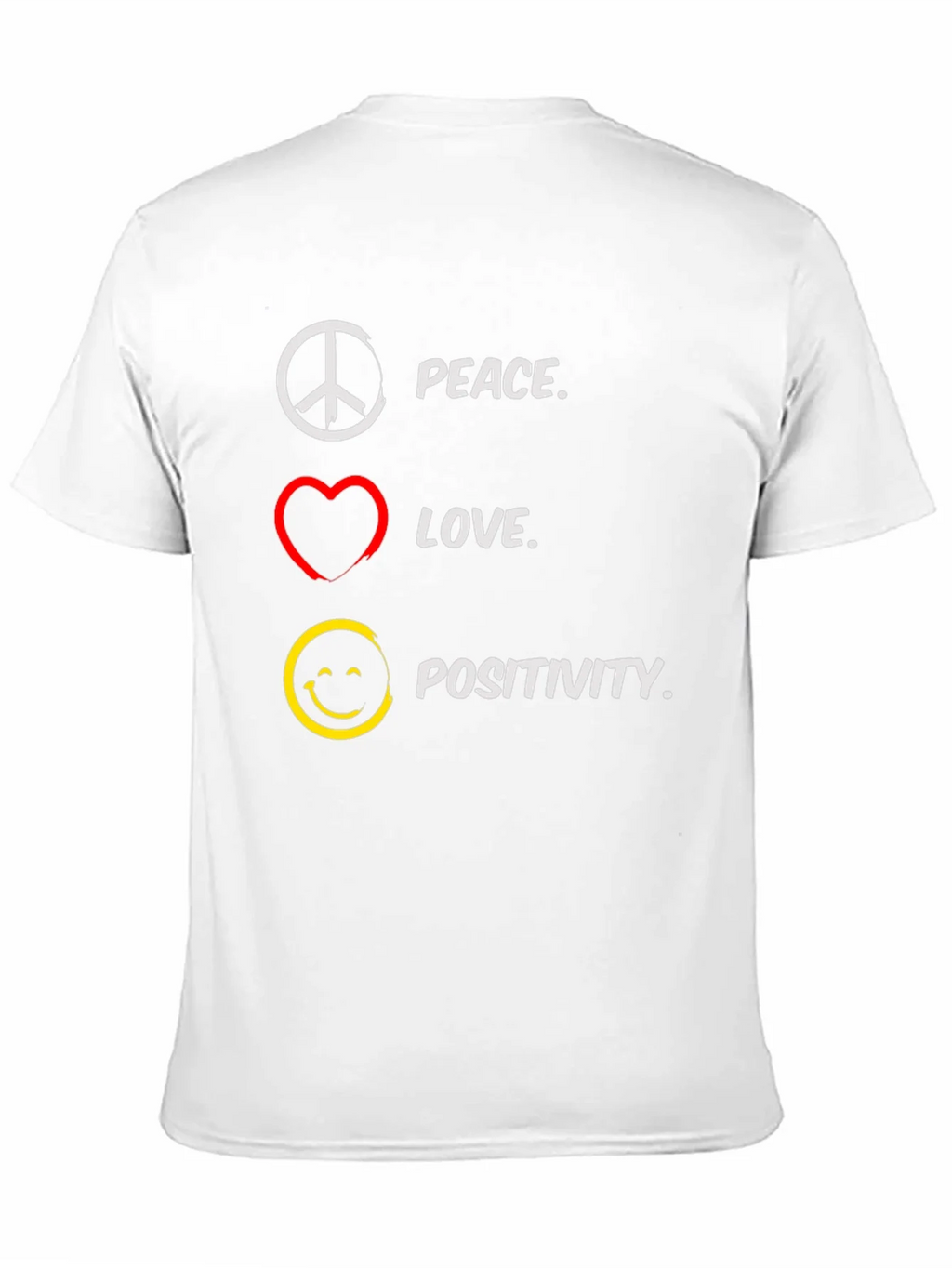 Peace Love Positivity T-Shirt product image 10