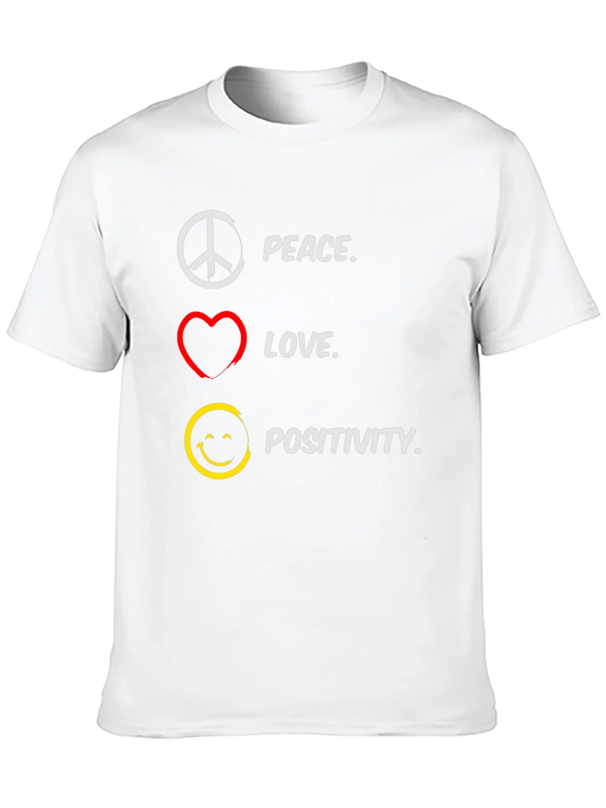 Peace Love Positivity T-Shirt product image 9