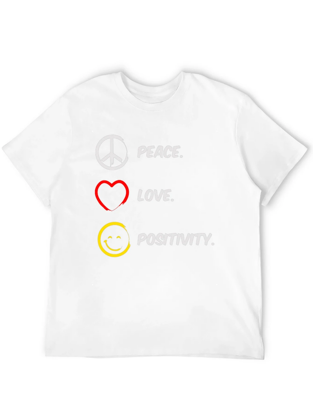 Peace Love Positivity T-Shirt product image 11