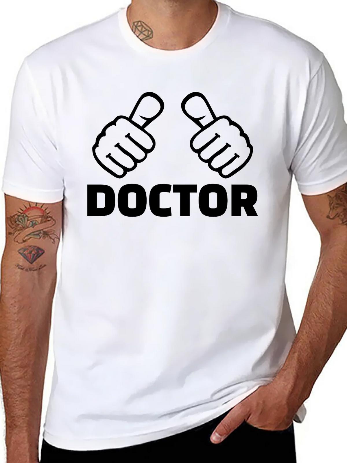 Doctor Thumbs Up Graphic T-Shirt product image 3