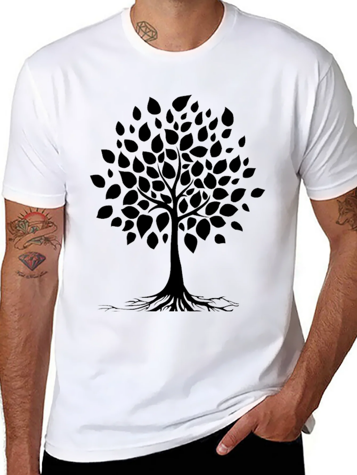 Black Tree Graphic Tee - Stylish & Comfortable product image 7