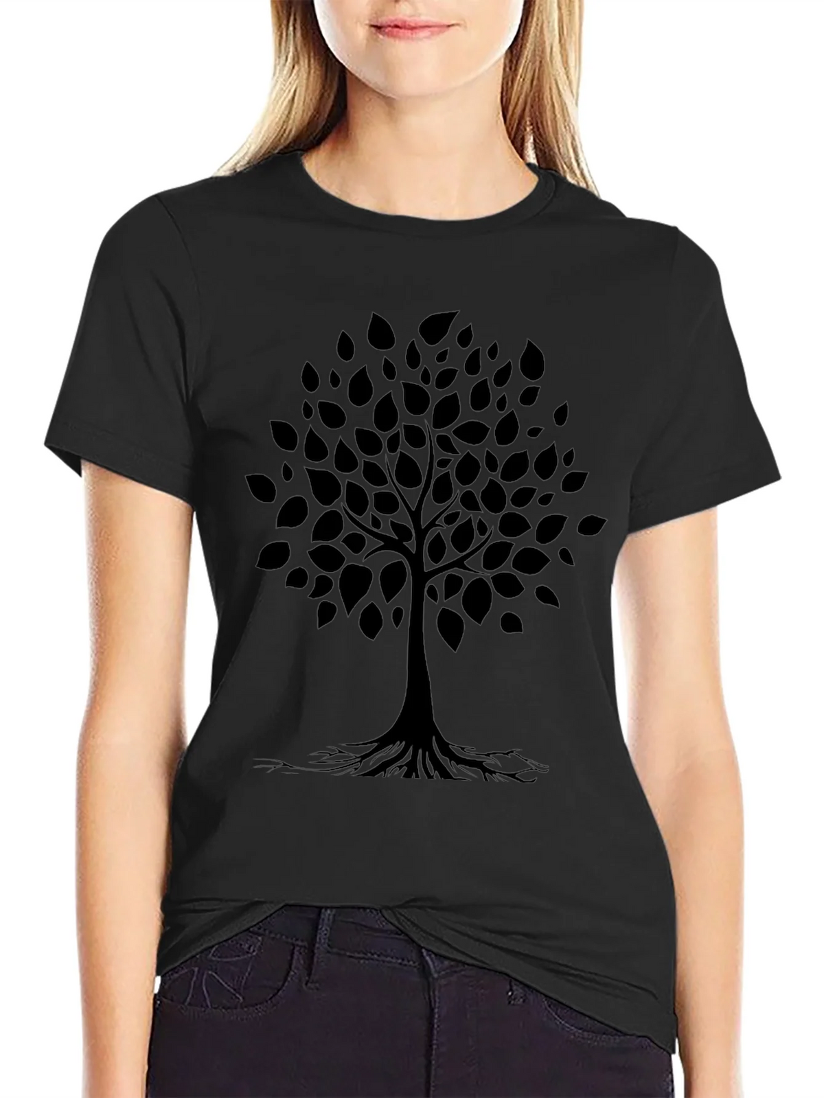 Black Tree Graphic Tee - Stylish & Comfortable product image 2