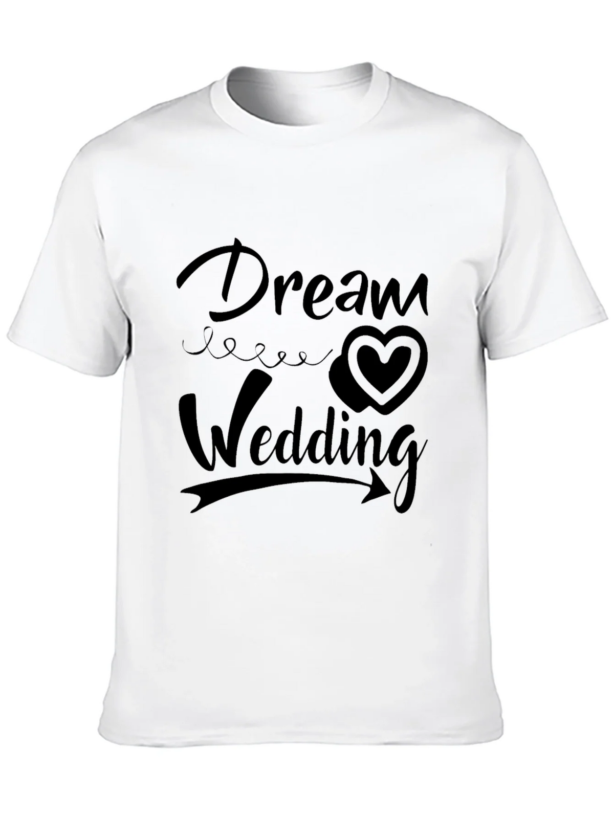 Dream Wedding Black T-Shirt product image 9