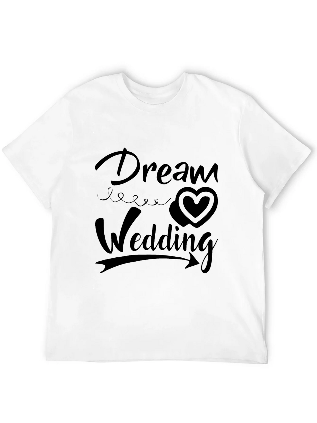 Dream Wedding Black T-Shirt product image 11