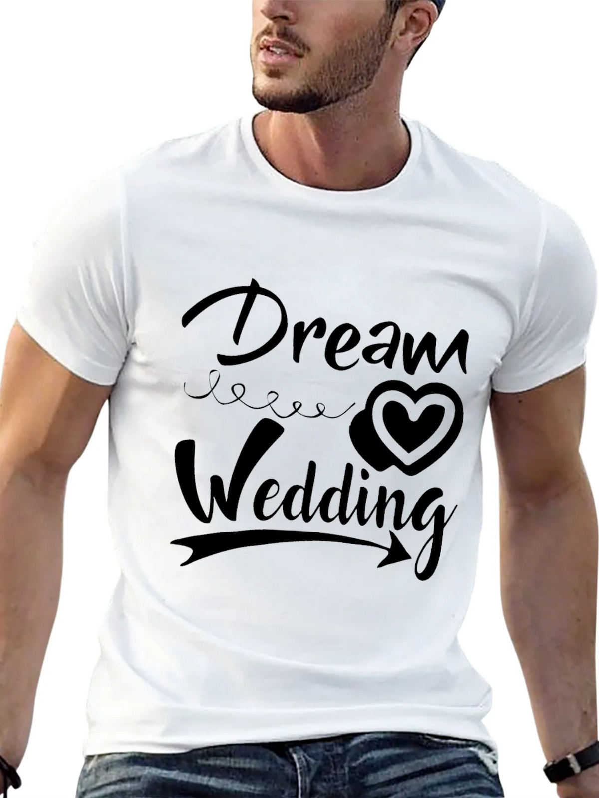 Dream Wedding Black T-Shirt product image 12