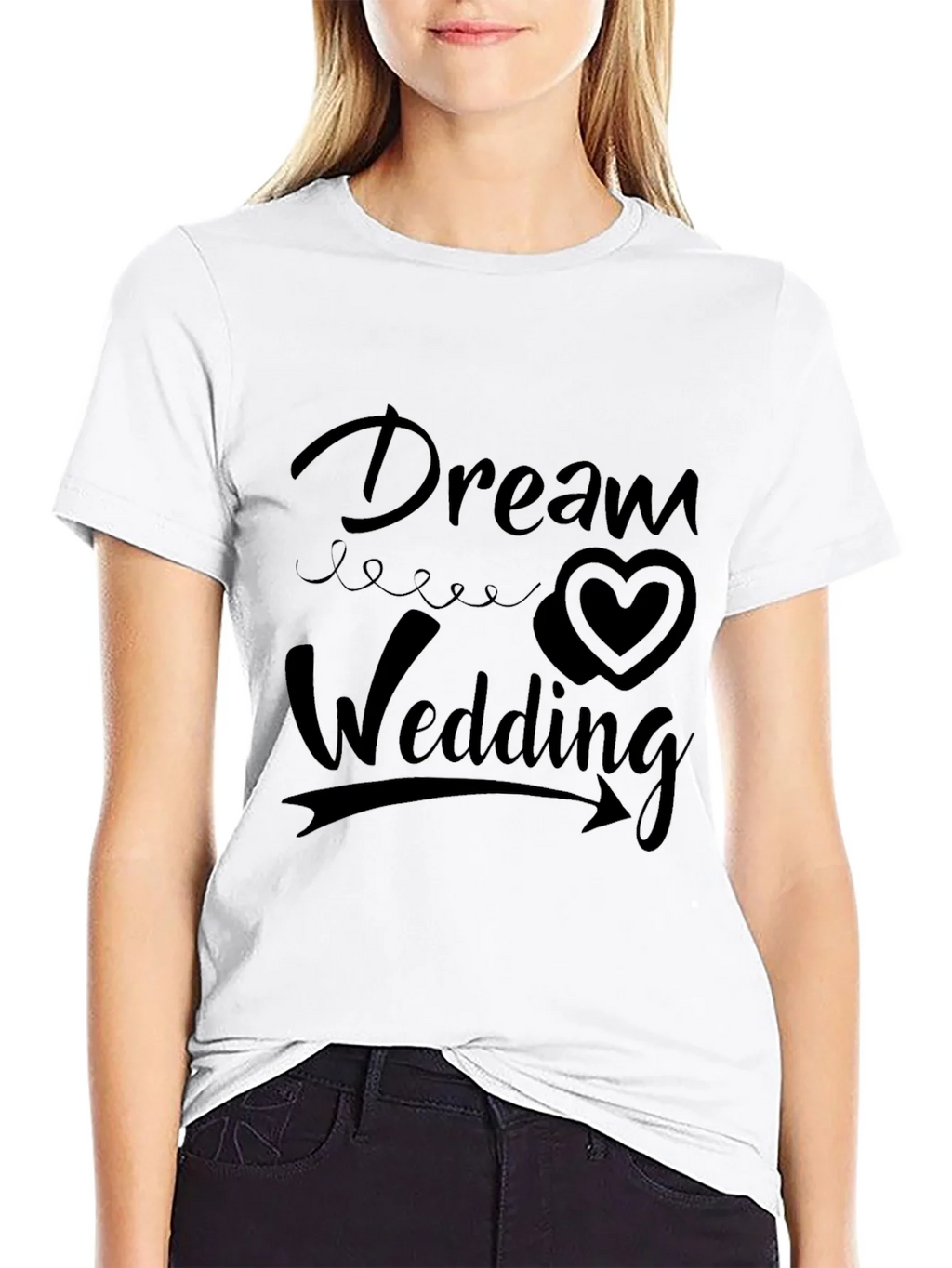 Dream Wedding Black T-Shirt product image 8