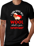 I Turn Grass Into Wool T-Shirt product image 1