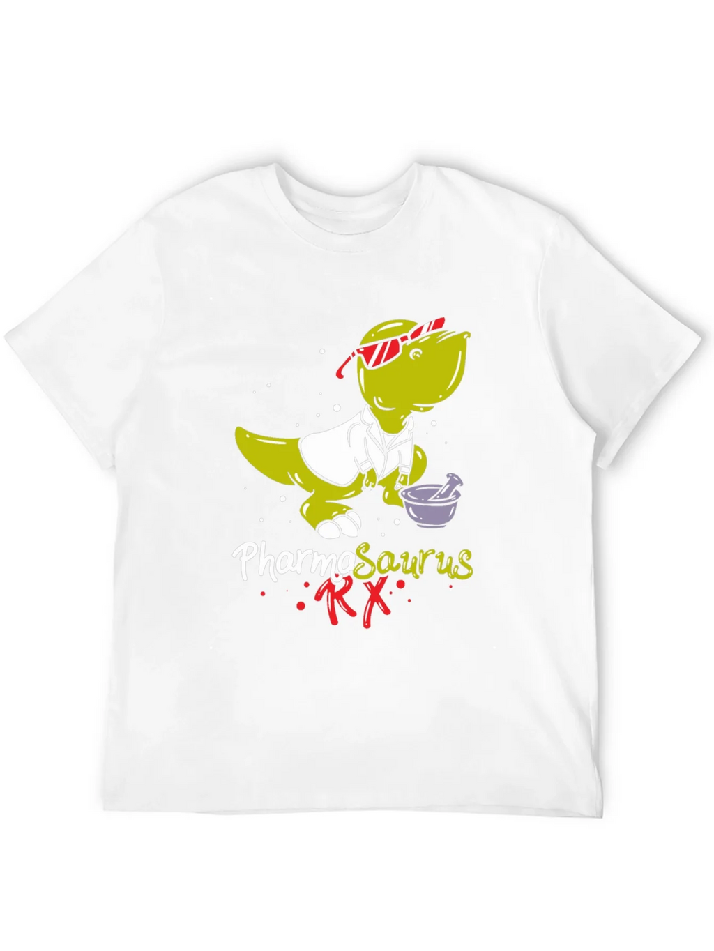 Pharmasaurus RX T-Shirt - Funny Pharmacist Dinosaur Tee product image 11