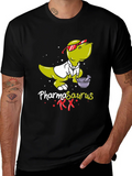 Pharmasaurus RX T-Shirt - Funny Pharmacist Dinosaur Tee product image 1