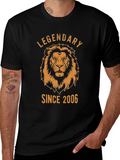 Legendary Since 2006 Lion Graphic Tee product image 1