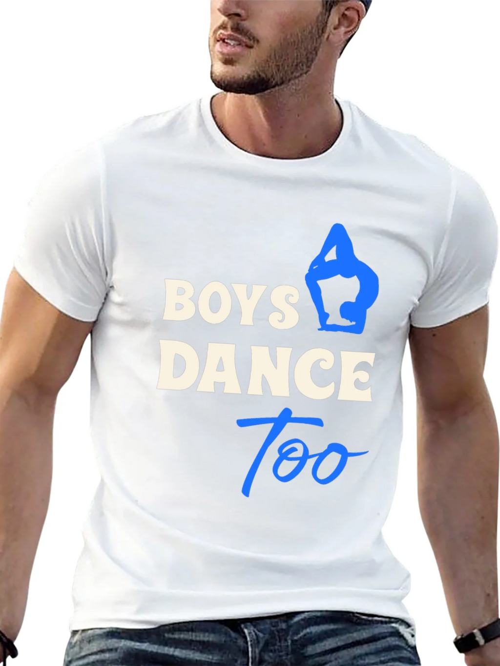 Boys Dance Too Black T-Shirt product image 12
