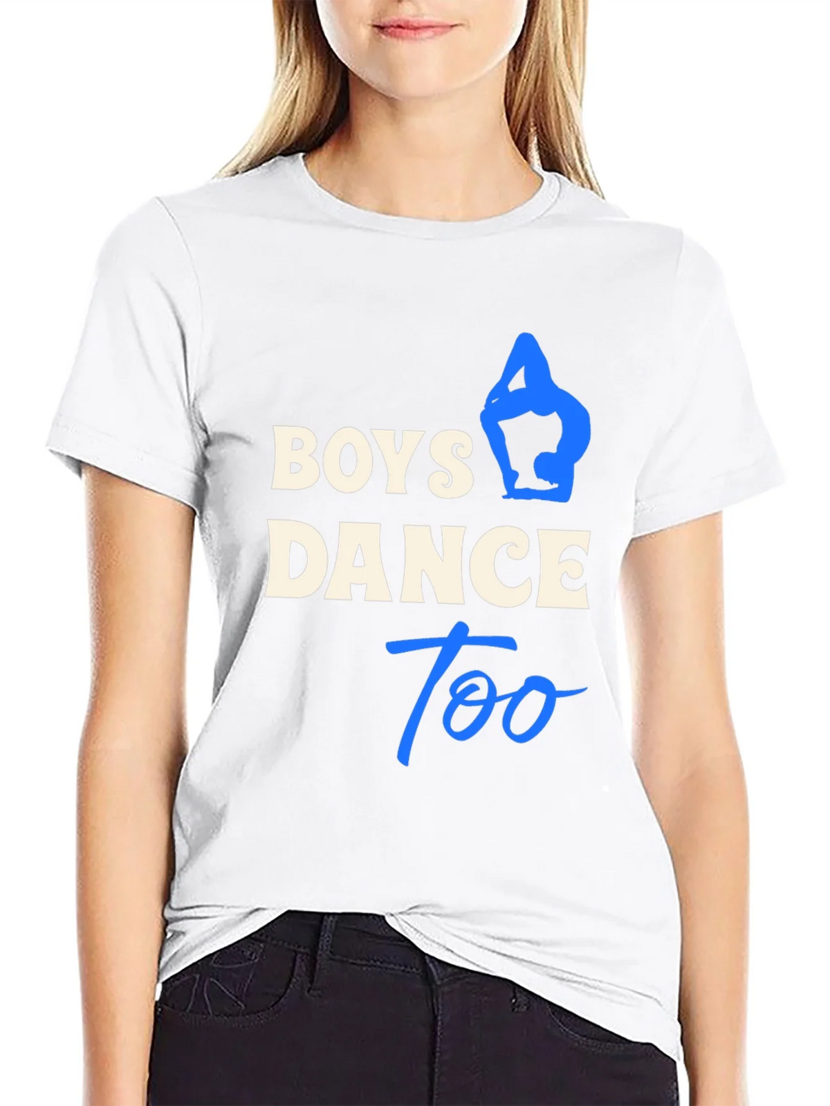 Boys Dance Too Black T-Shirt product image 8