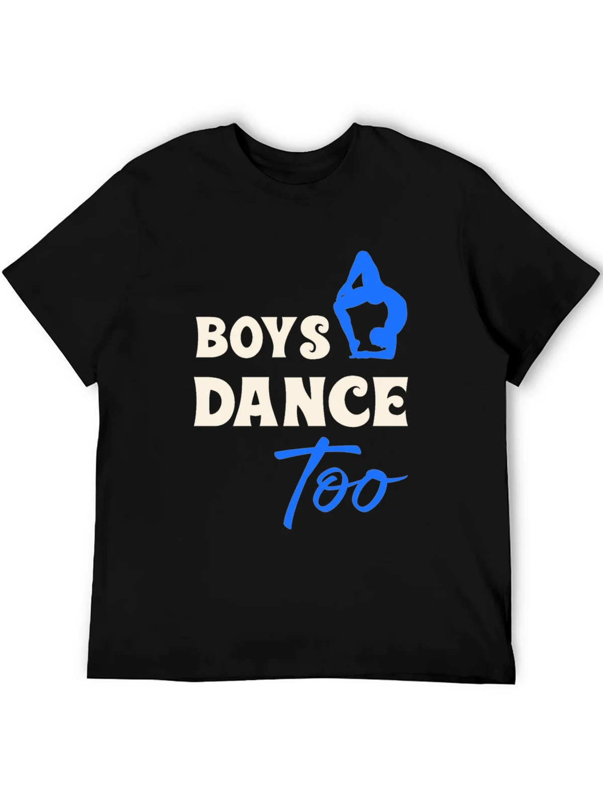 Boys Dance Too Black T-Shirt product image 5