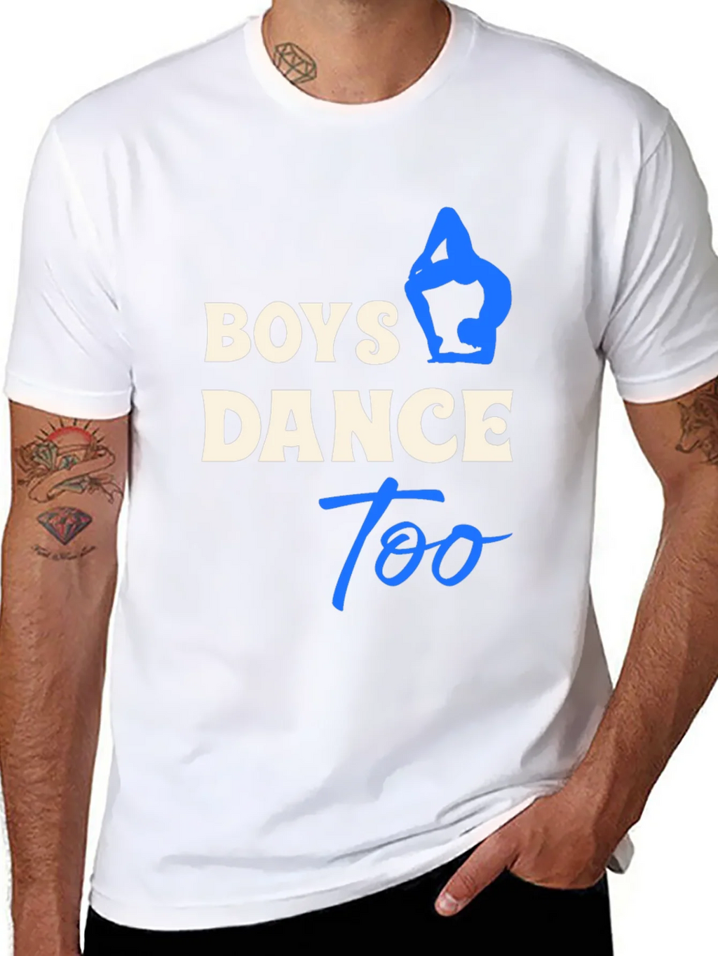 Boys Dance Too Black T-Shirt product image 7