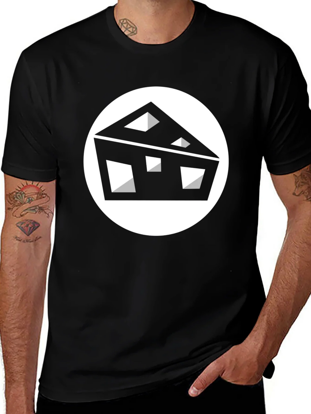 Abstract Cheese T-Shirt - Modern Graphic Tee product image 1