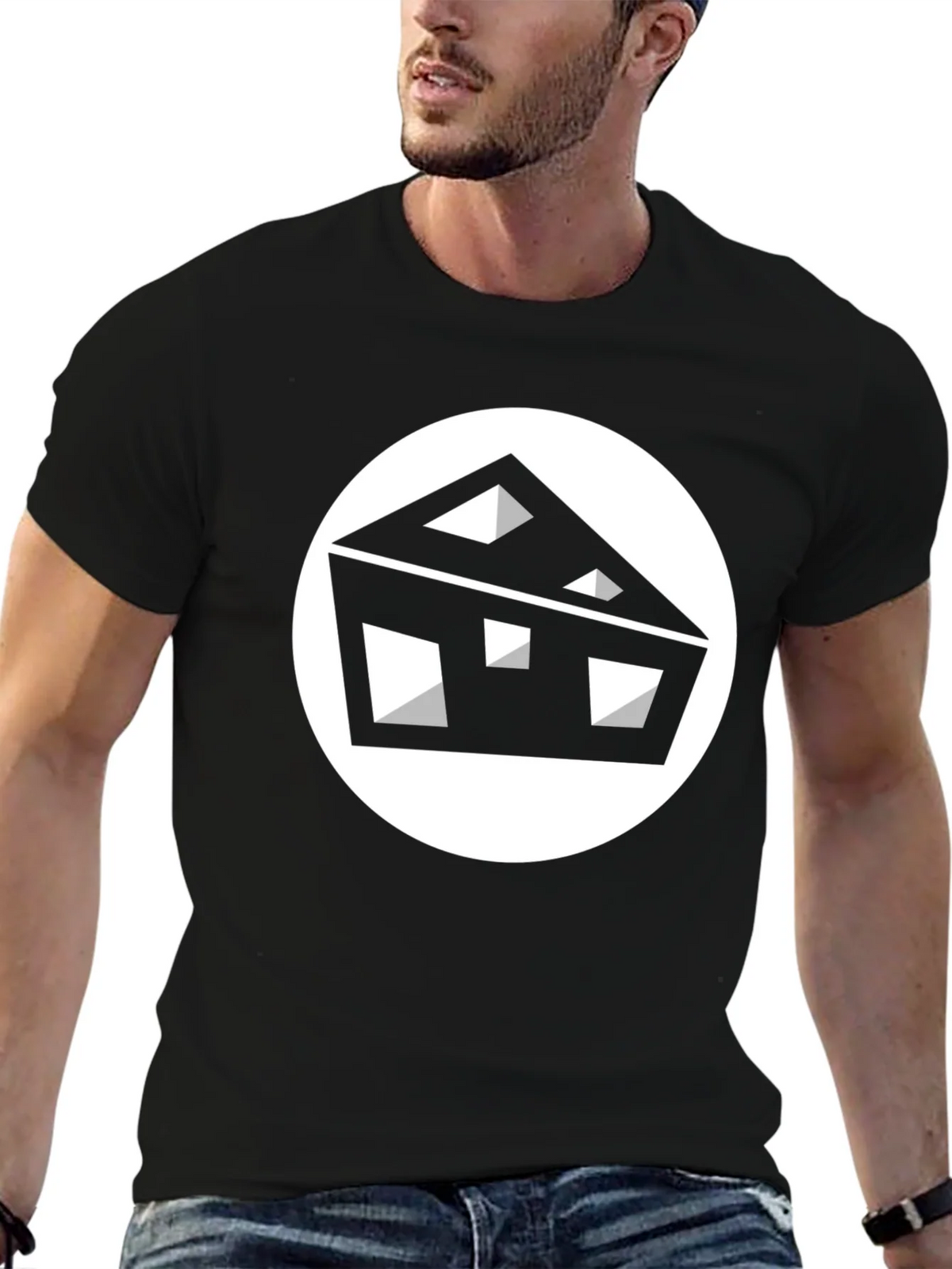 Abstract Cheese T-Shirt - Modern Graphic Tee product image 6