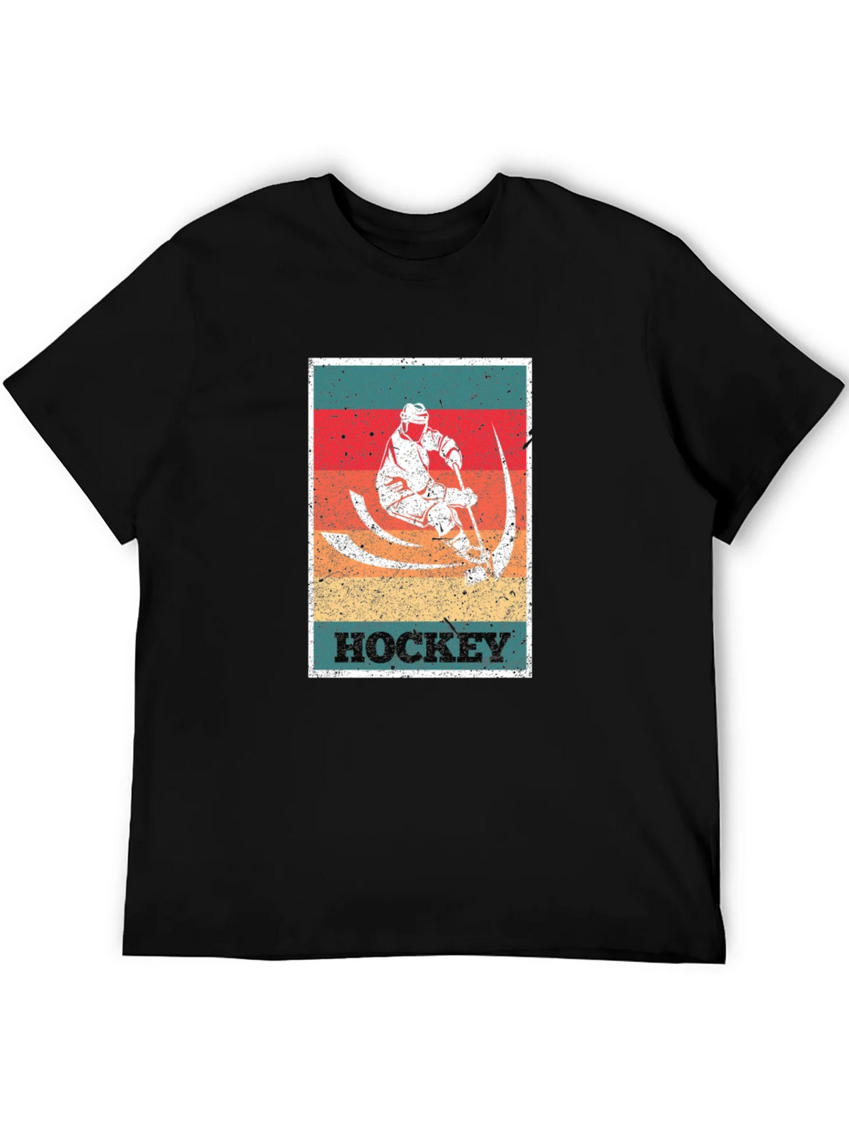 Vintage Hockey Player Graphic Tee product image 3