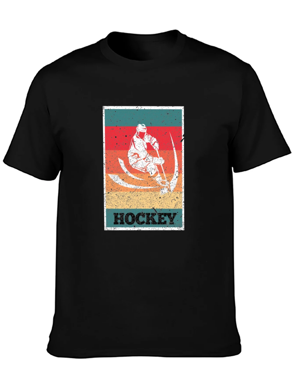 Vintage Hockey Player Graphic Tee product image 2