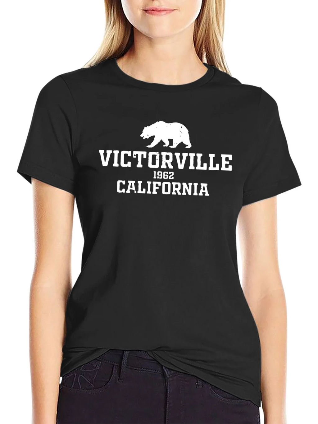 Victorville California Bear Graphic T-Shirt product image 2