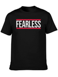 Fearless Graphic Print Crew Neck T-Shirt product image 1