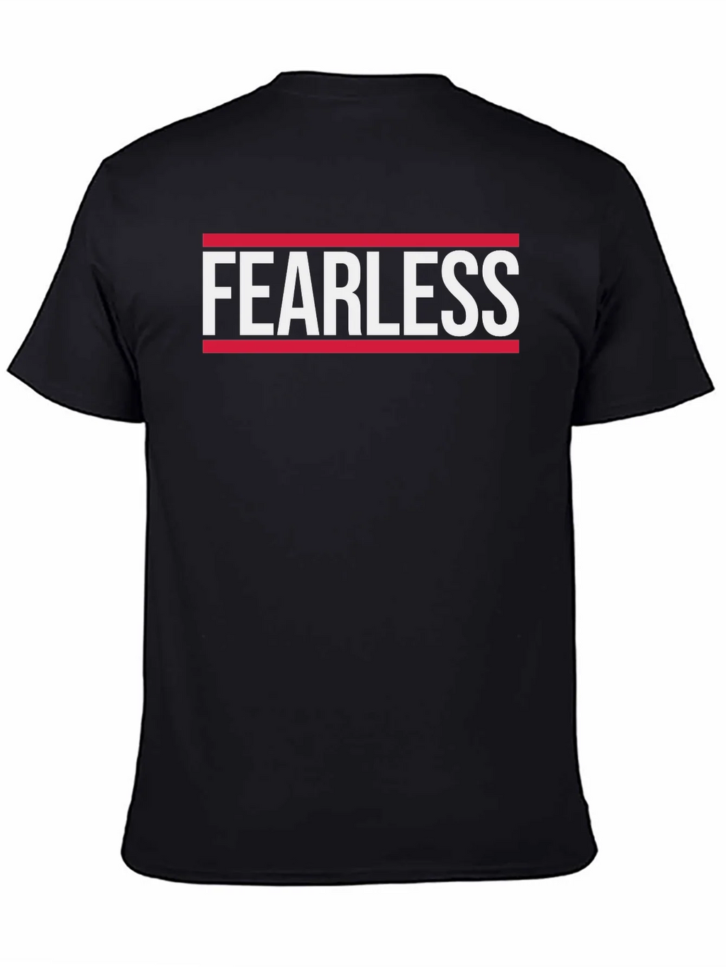 Fearless Graphic Print Crew Neck T-Shirt product image 2