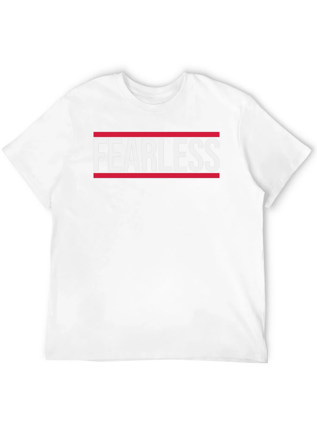 Fearless Graphic Print Crew Neck T-Shirt product image 3