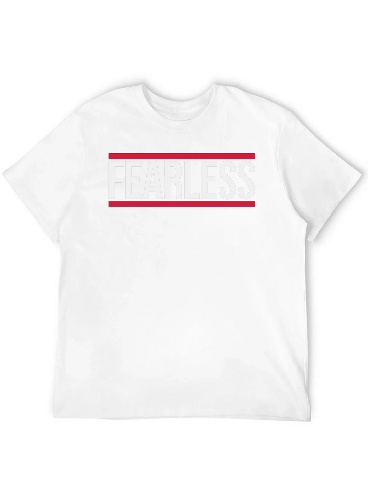 Fearless Graphic Print Crew Neck T-Shirt product image 3
