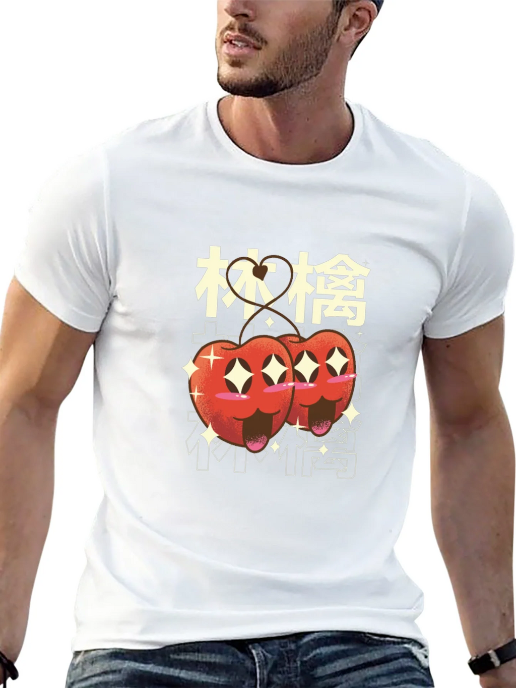Kawaii Cherry Graphic Tee product image 12