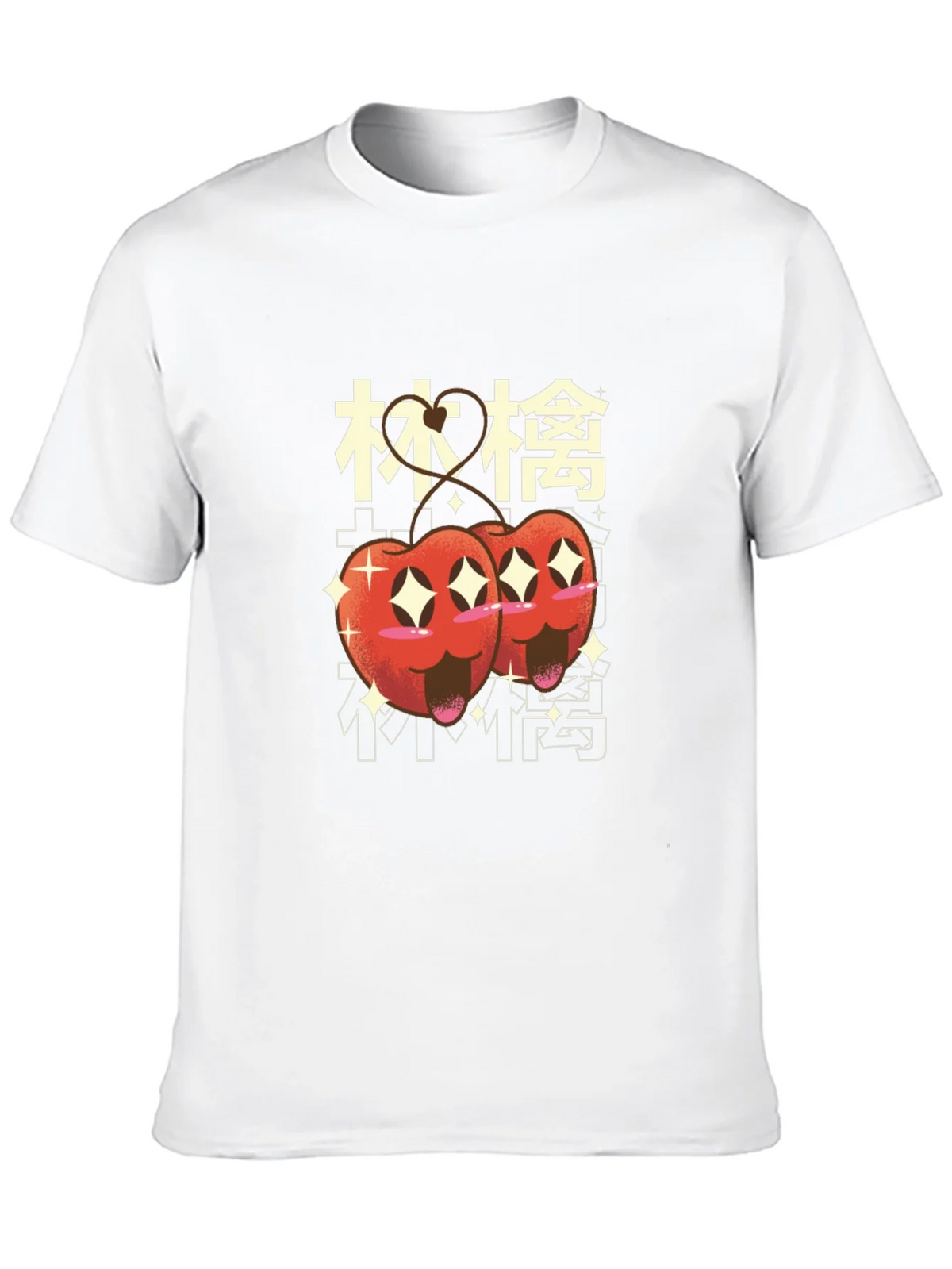 Kawaii Cherry Graphic Tee product image 9