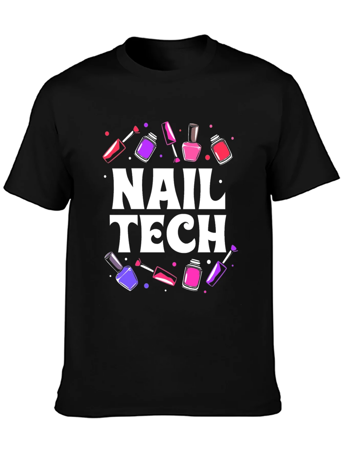 Nail Tech T-Shirt - Stylish Manicure Design product image 3