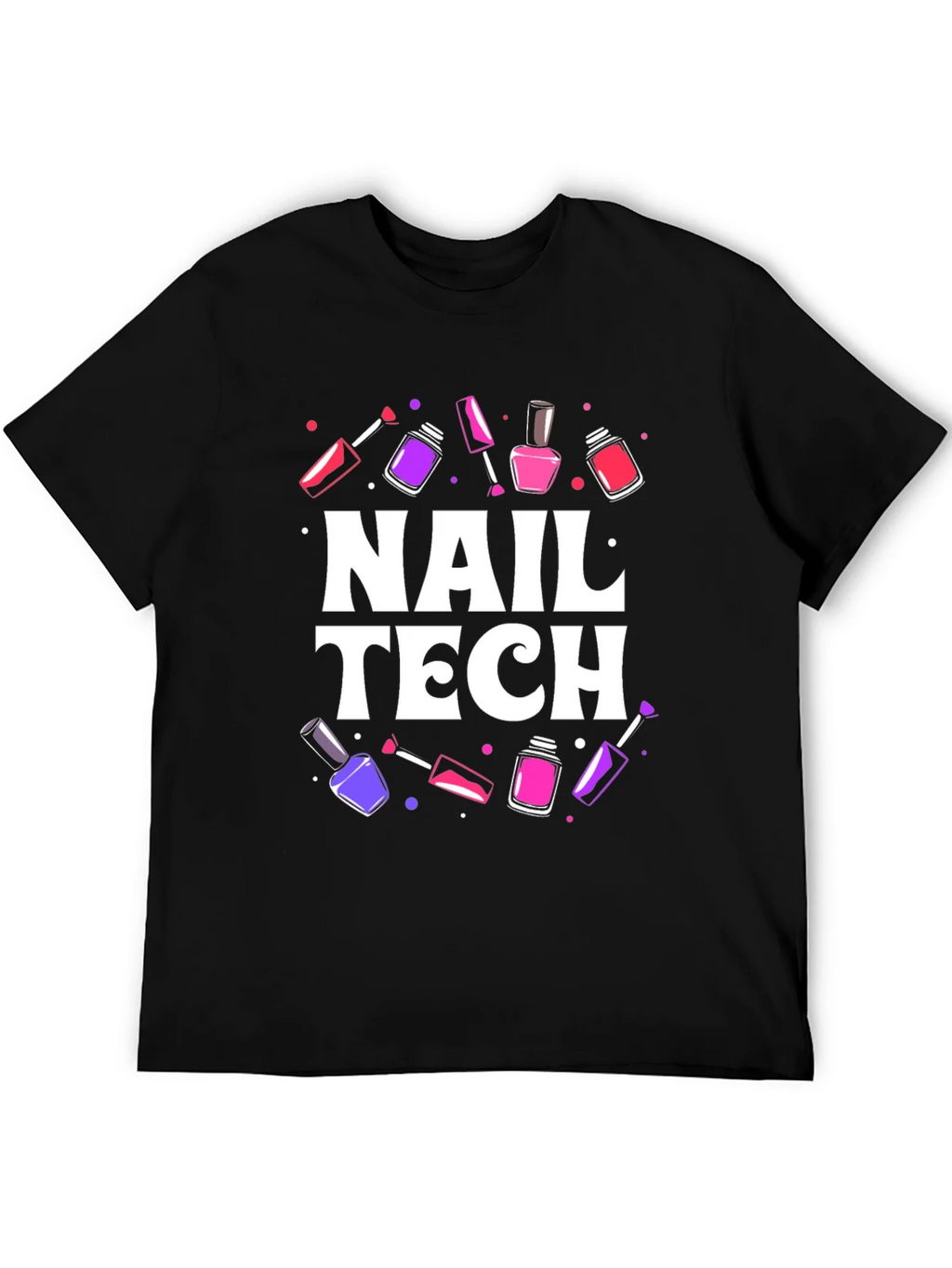 Nail Tech T-Shirt - Stylish Manicure Design product image 5