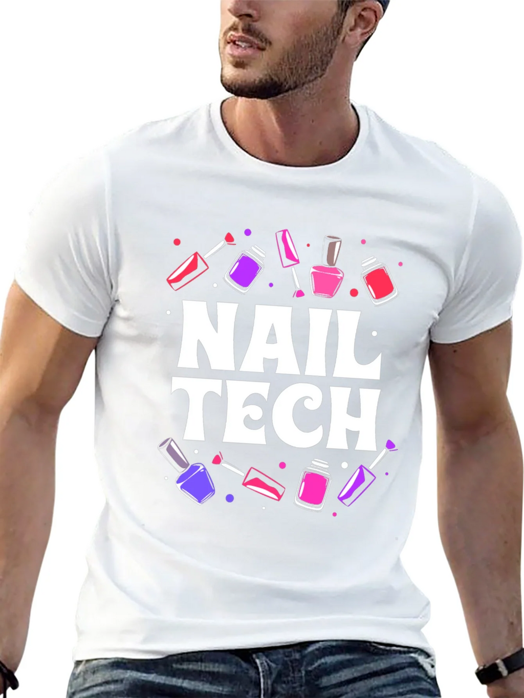 Nail Tech T-Shirt - Stylish Manicure Design product image 12