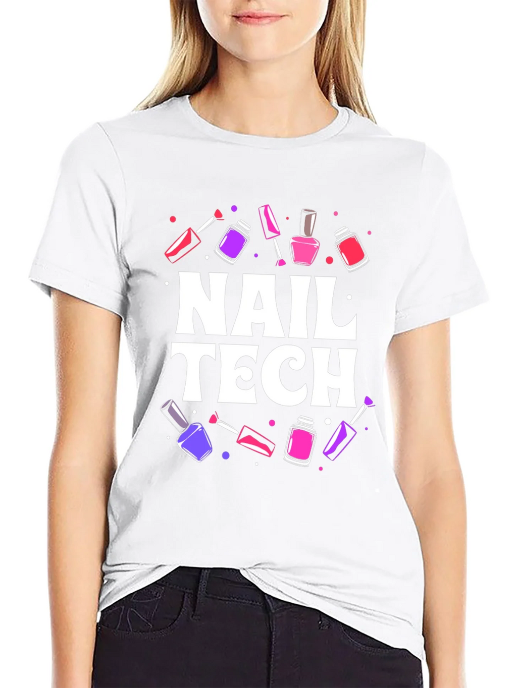 Nail Tech T-Shirt - Stylish Manicure Design product image 8