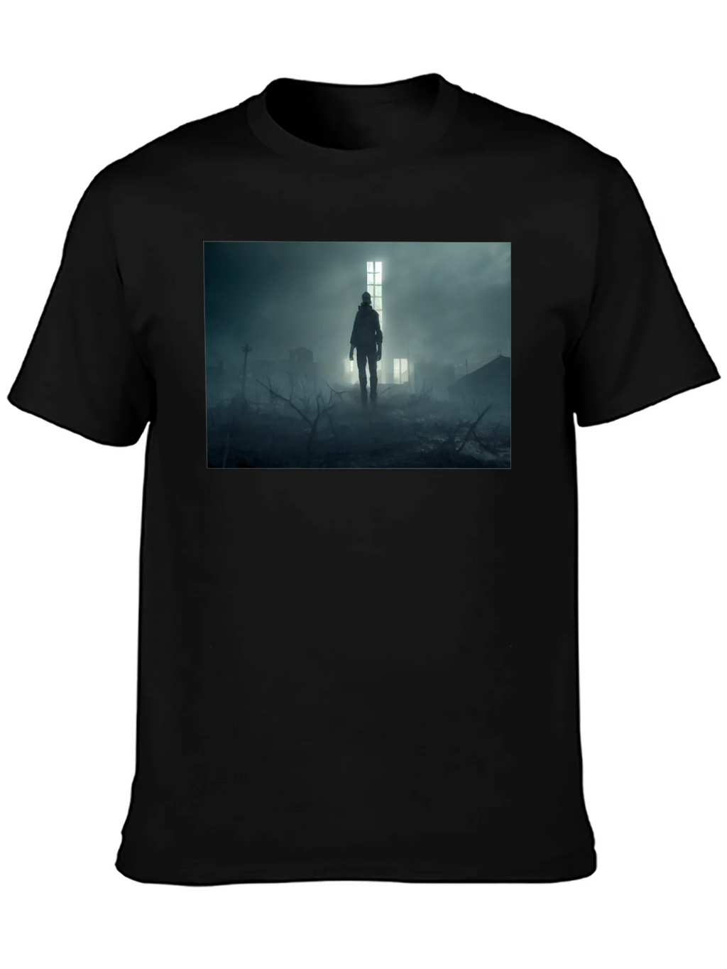 Post-Apocalyptic Wanderer Graphic Tee product image 3