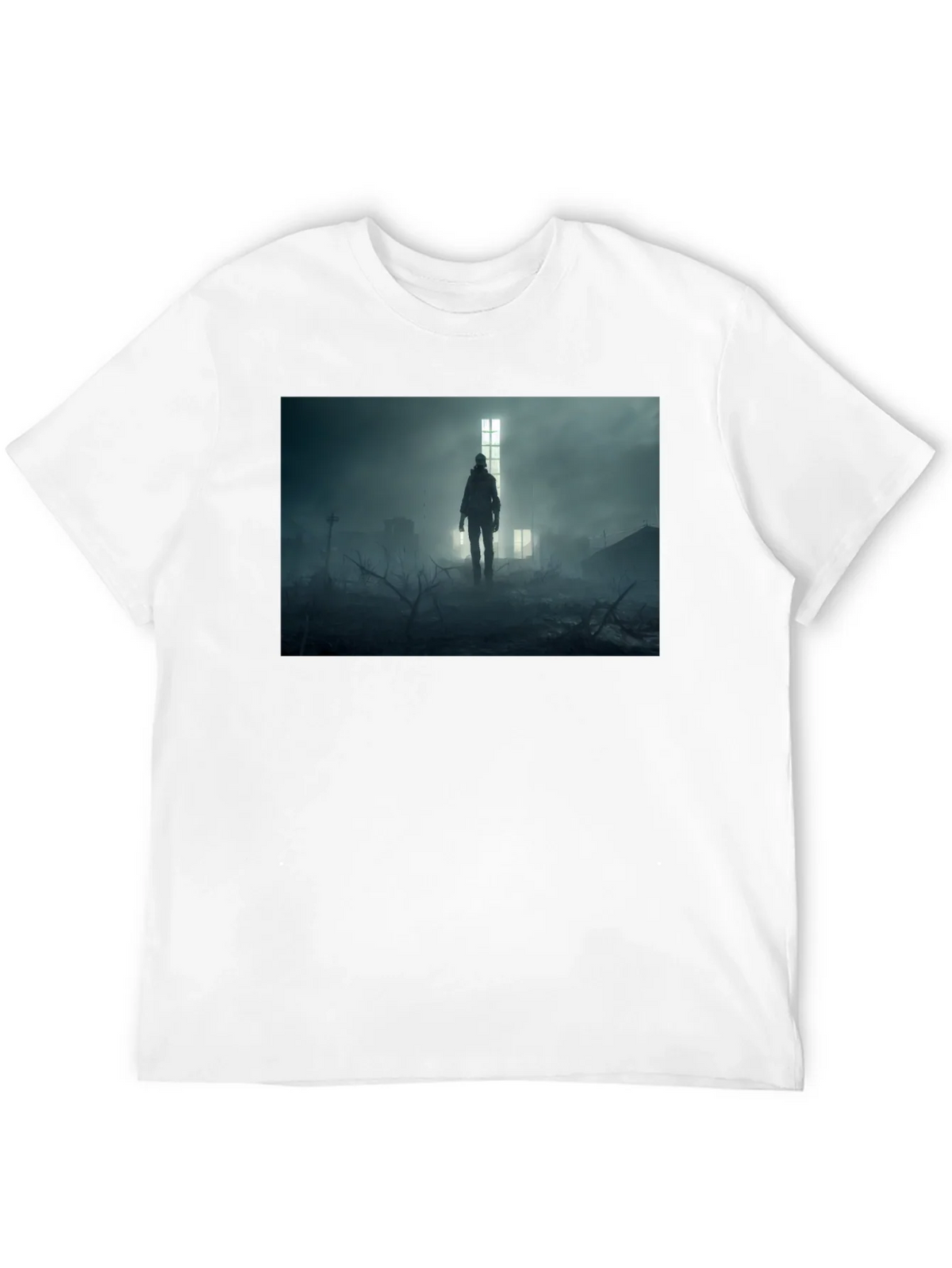 Post-Apocalyptic Wanderer Graphic Tee product image 11