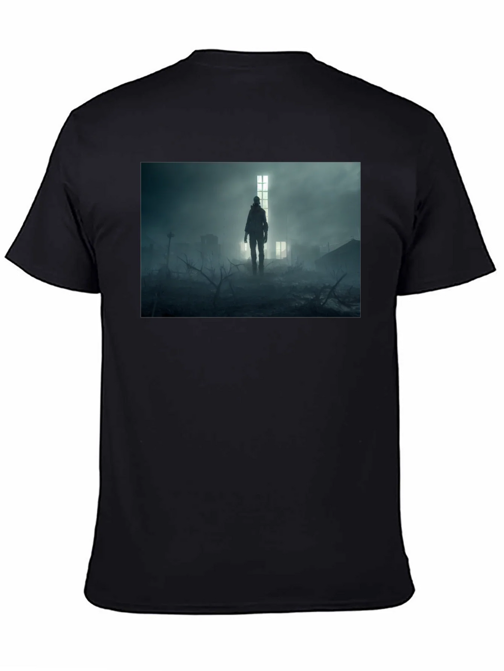 Post-Apocalyptic Wanderer Graphic Tee product image 4