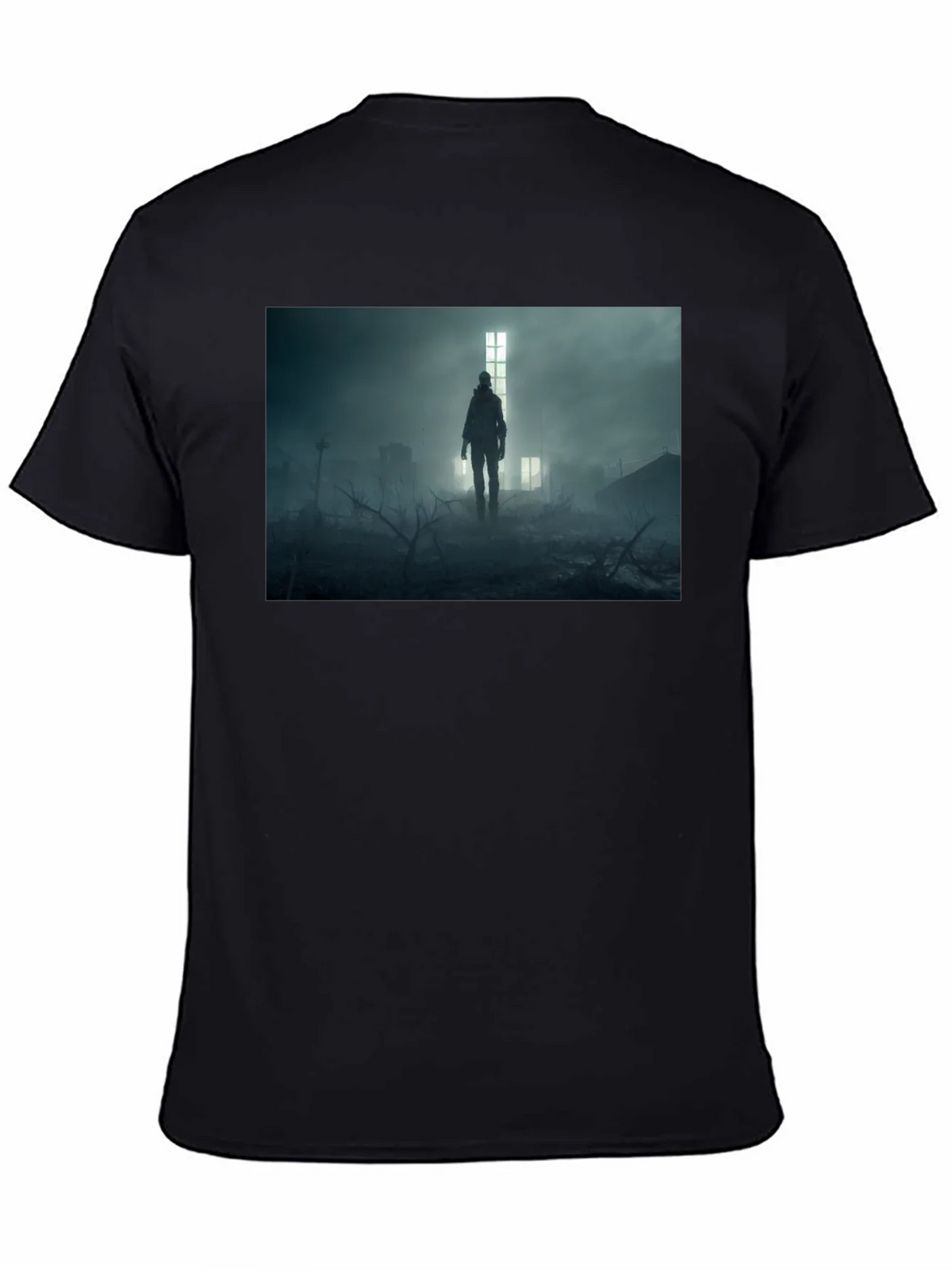 Post-Apocalyptic Wanderer Graphic Tee product image 4