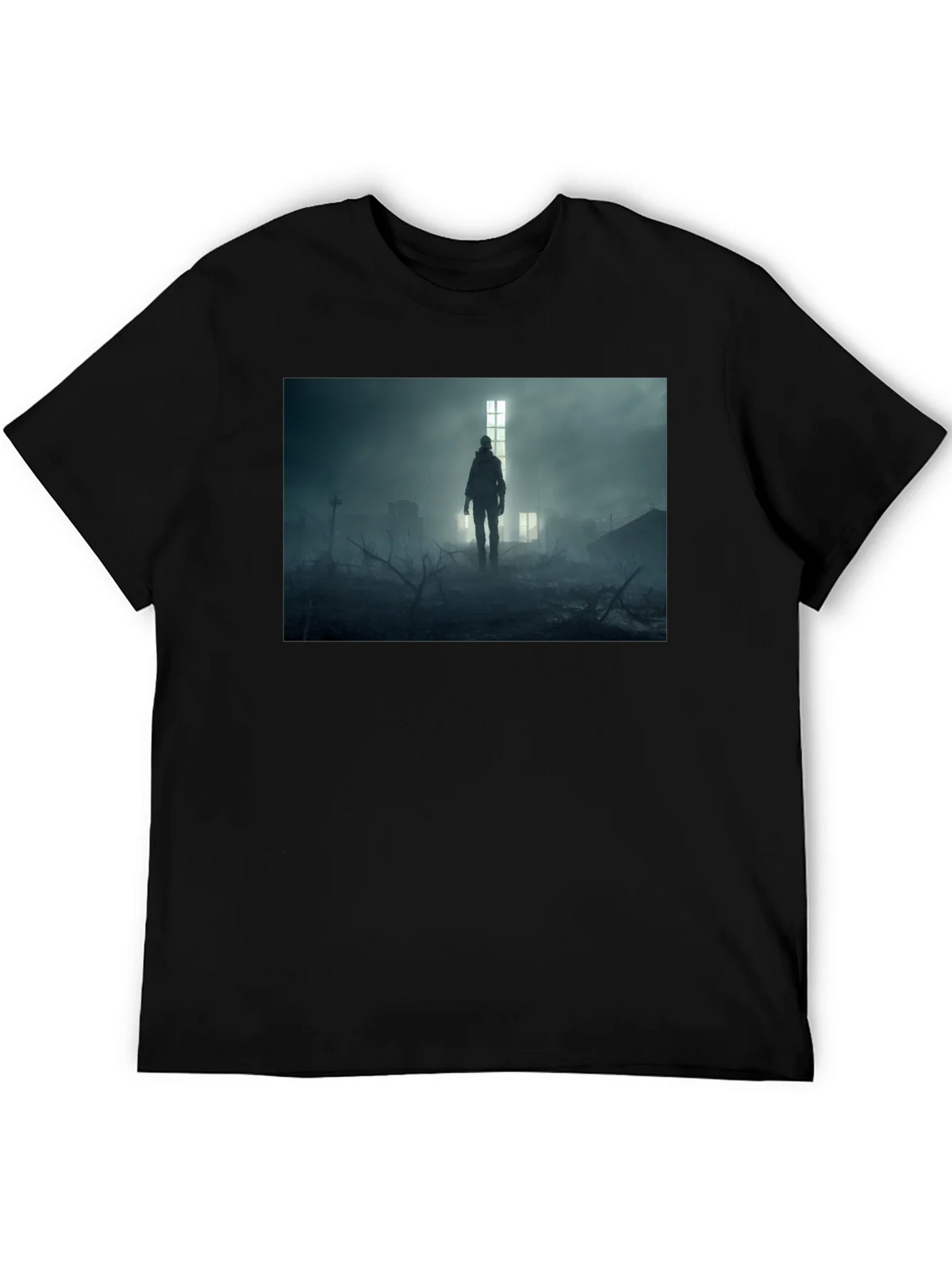 Post-Apocalyptic Wanderer Graphic Tee product image 5