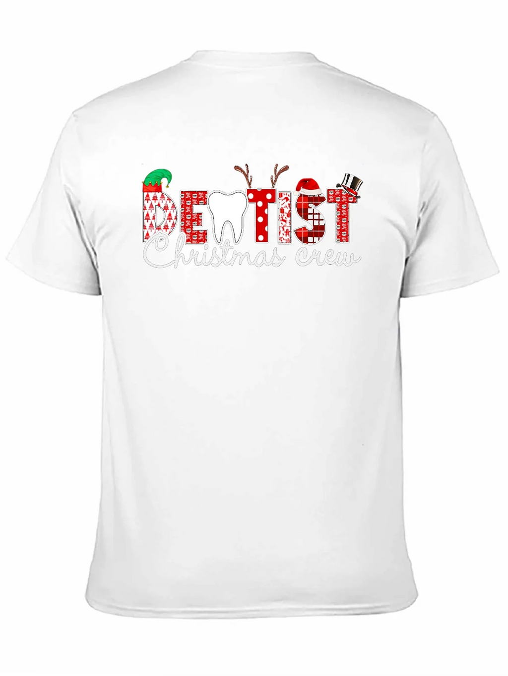 Dentist Christmas Crew T-Shirt - Holiday Dental Apparel product image 10