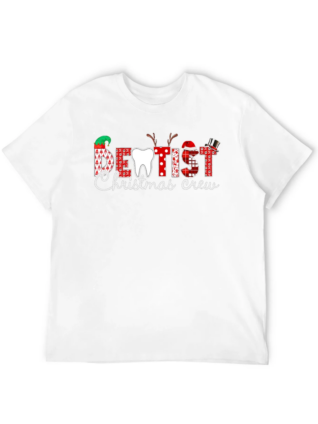 Dentist Christmas Crew T-Shirt - Holiday Dental Apparel product image 11