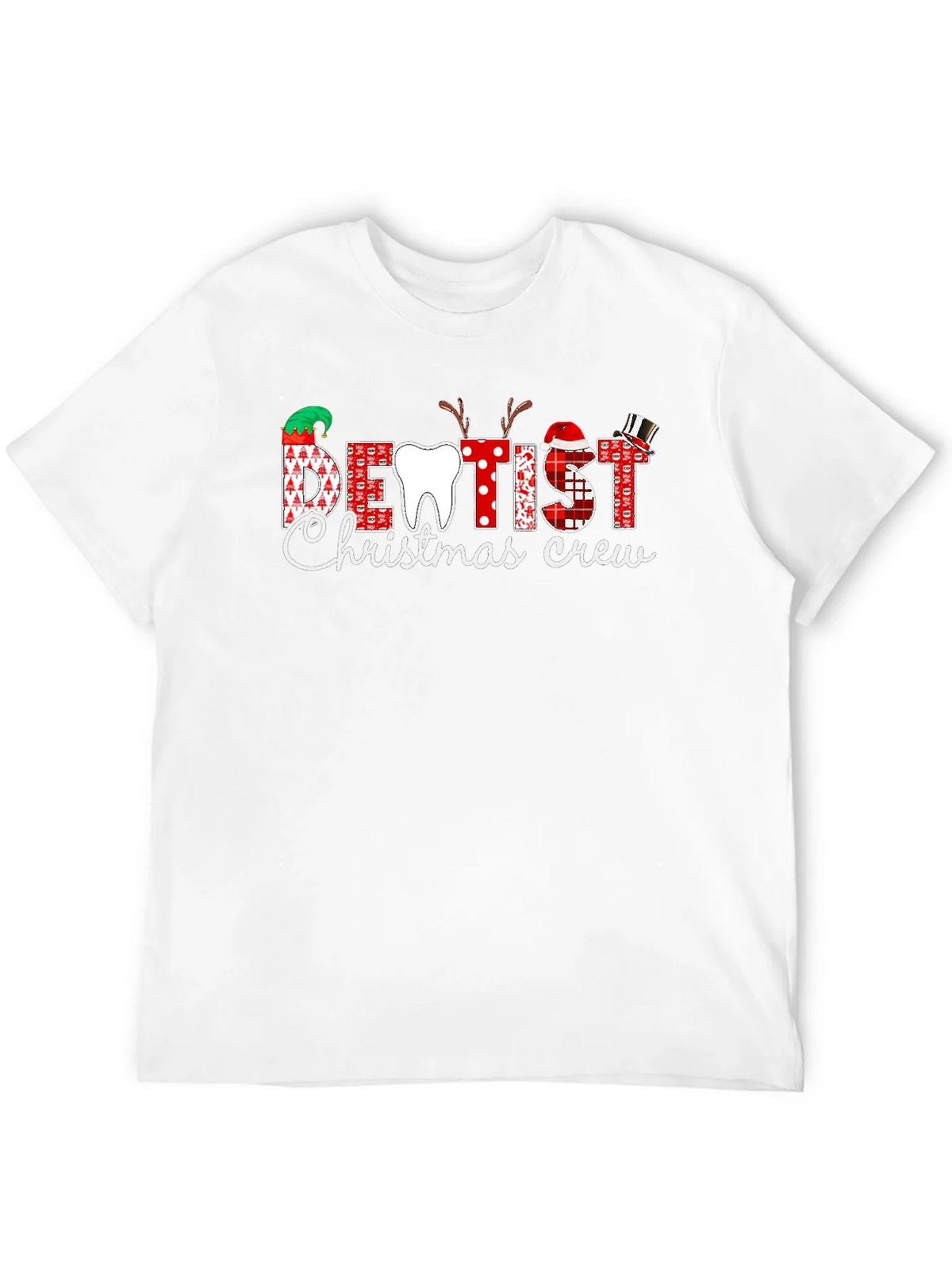 Dentist Christmas Crew T-Shirt - Holiday Dental Apparel product image 11