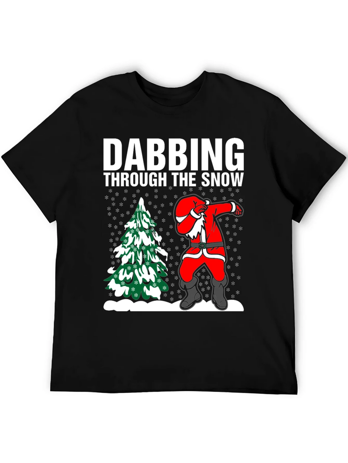 Dabbing Santa T-Shirt: Through the Snow product image 5