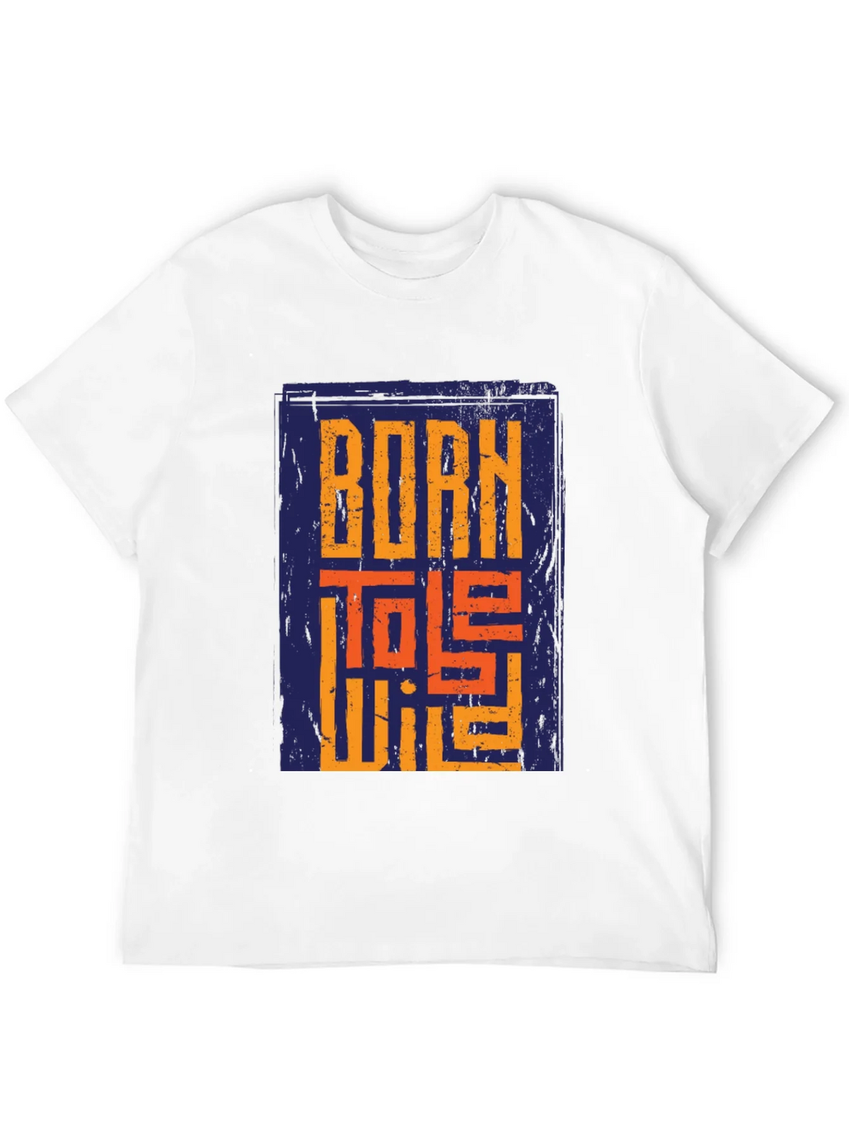 Born To Be Wild Graphic Print Black T-Shirt product image 11
