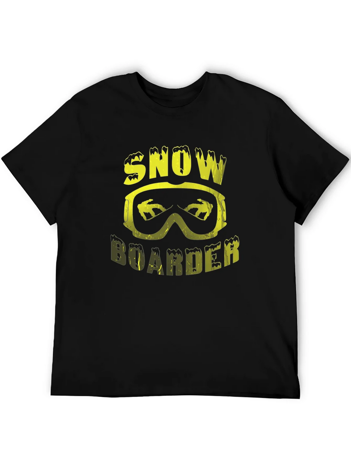 Snowboarder Graphic Tee - Black product image 4