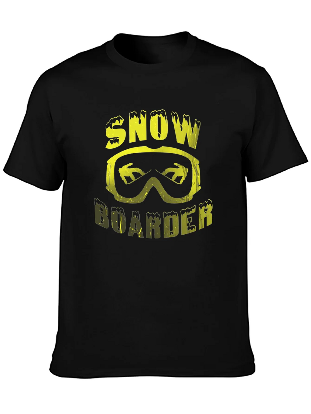 Snowboarder Graphic Tee - Black product image 2