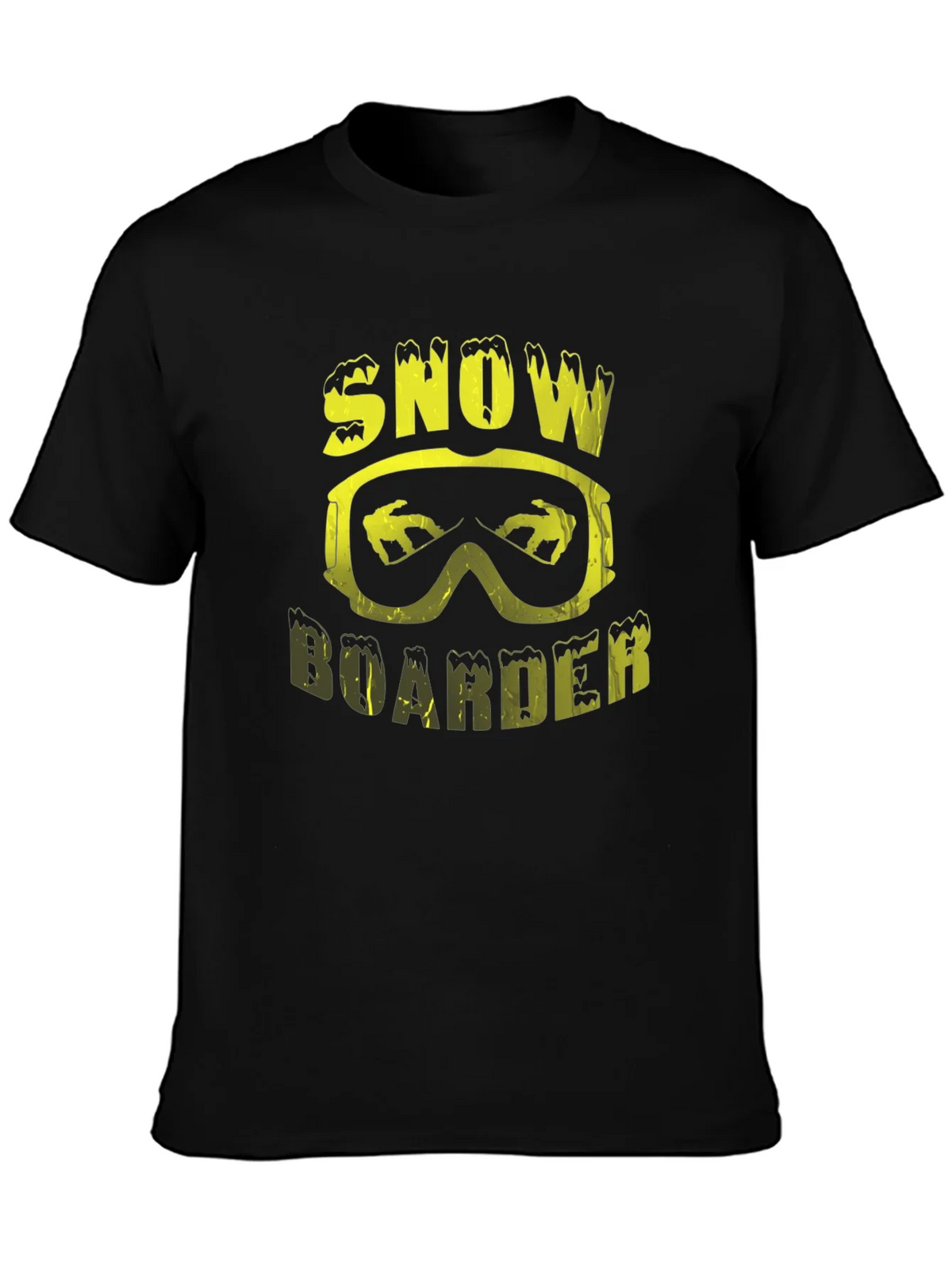 Snowboarder Graphic Tee - Black product image 2