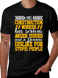 Construction Worker Graphic T-Shirt product image 1