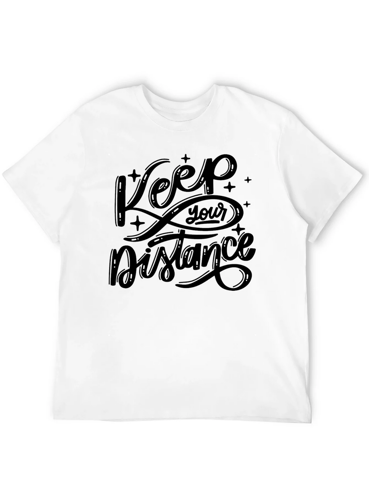 Keep Your Distance Graphic T-Shirt product image 7