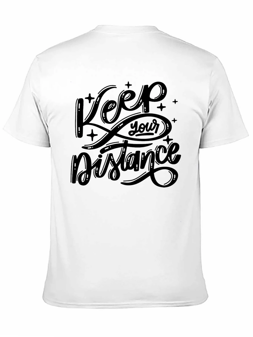 Keep Your Distance Graphic T-Shirt product image 6